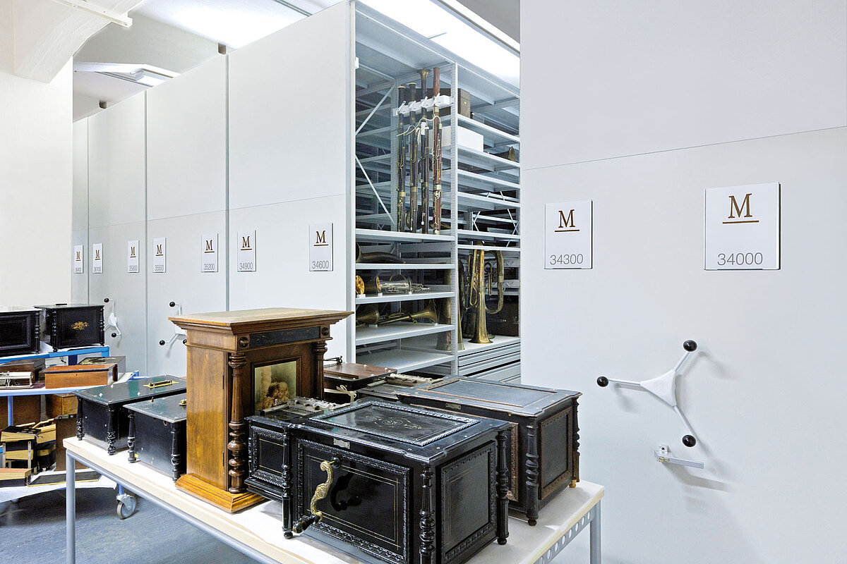 Rayonnages pour musées et galeries